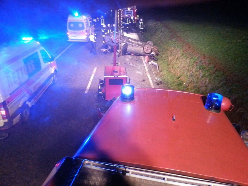 Verkehrsunfall auf der B 243