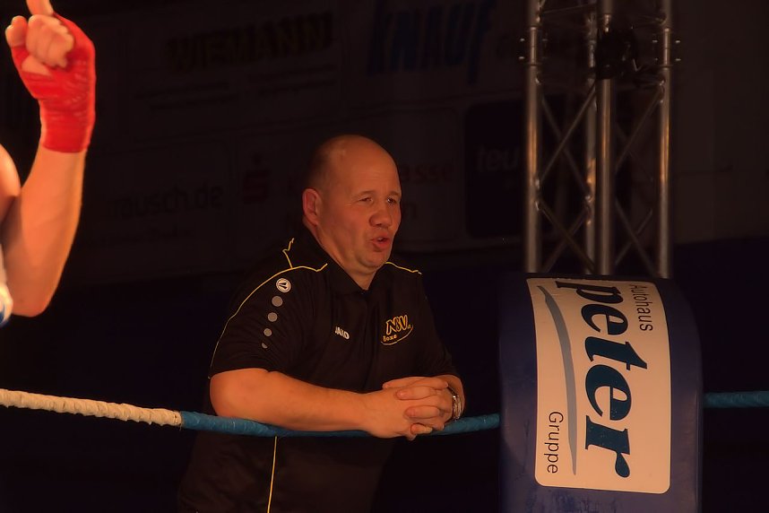 Boxnacht in der Ballspielhalle in Nordhausen