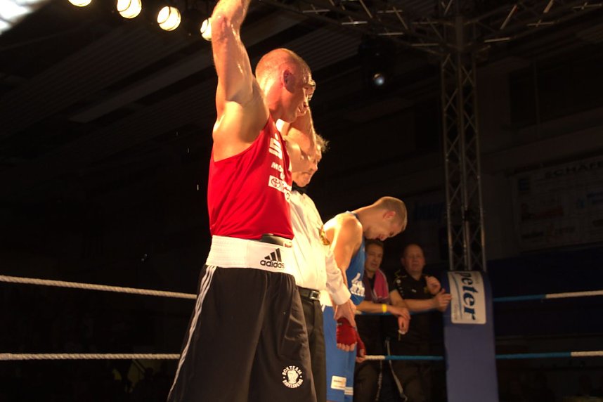 Boxnacht in der Ballspielhalle in Nordhausen