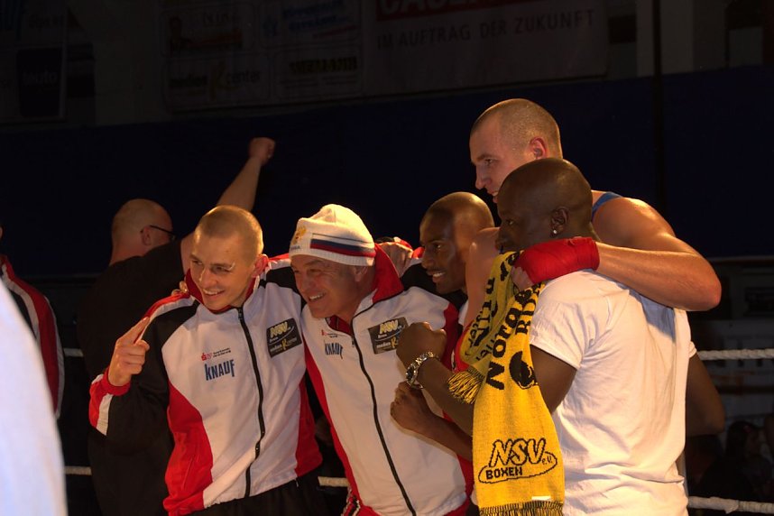 Boxnacht in der Ballspielhalle in Nordhausen