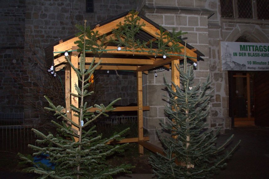 Handwerkermarkt an der Blasiikirche in Nordhausen