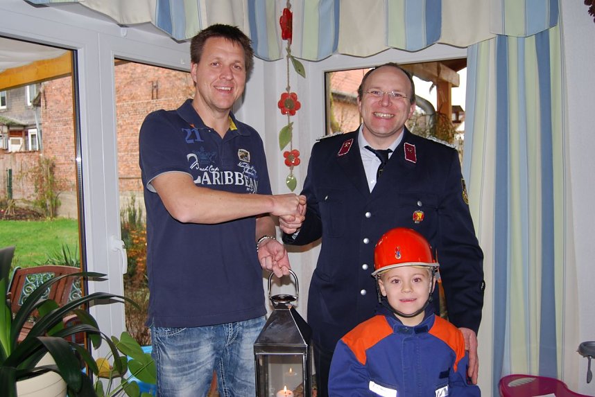 Die Botschaft des Lichts reiste gestern durch den Landkreis Nordhausen