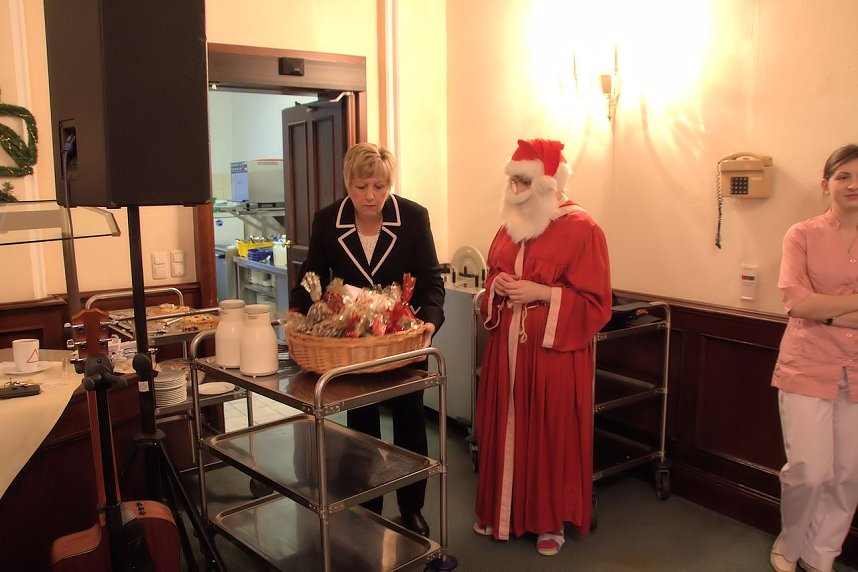 Heiligabend in der Neanderklinik in Ilfeld