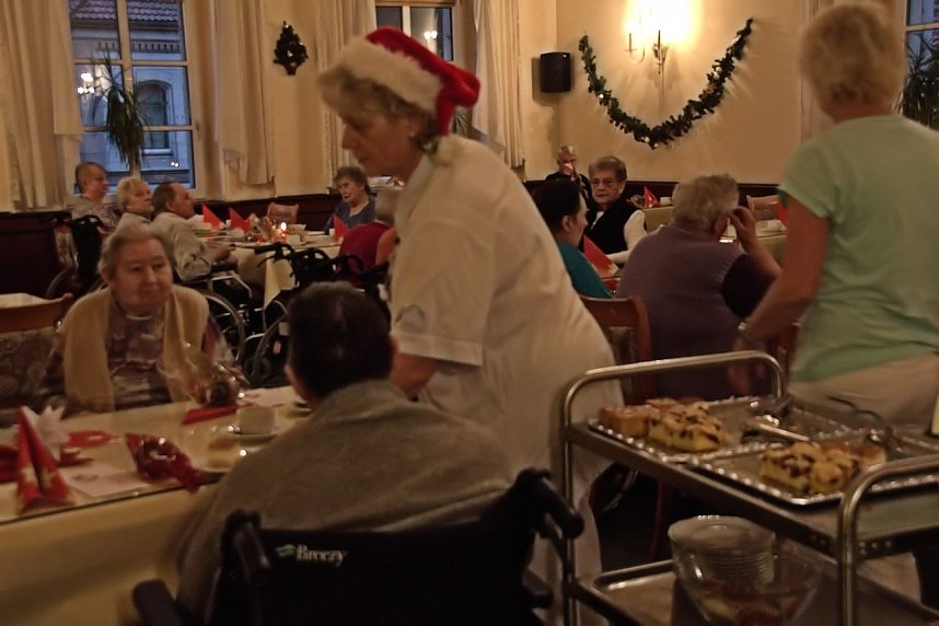 Heiligabend in der Neanderklinik in Ilfeld