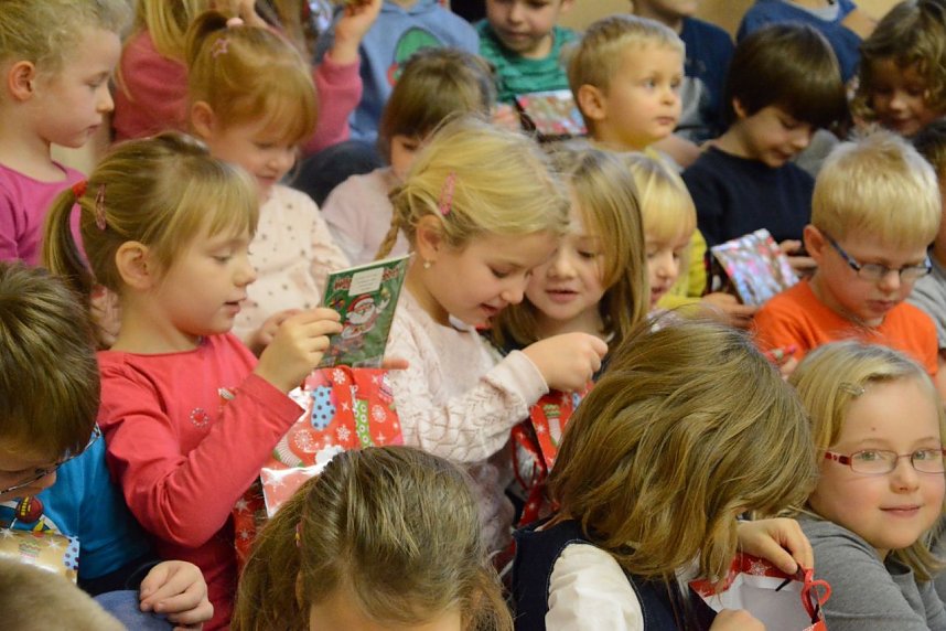Zwei Kinderg&auml;rten &uuml;berrascht