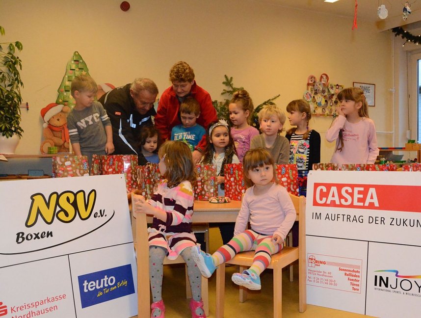 Zwei Kinderg&auml;rten &uuml;berrascht