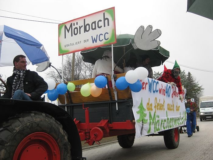 Umzug zum Jubil&auml;um