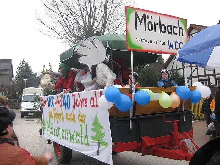 Umzug zum Jubil&auml;um