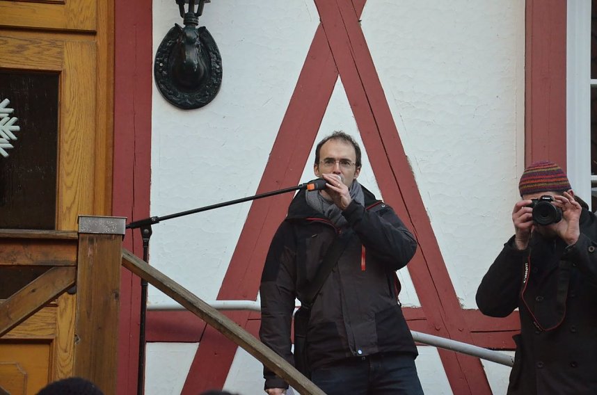 Protest gegen Probebohrungen