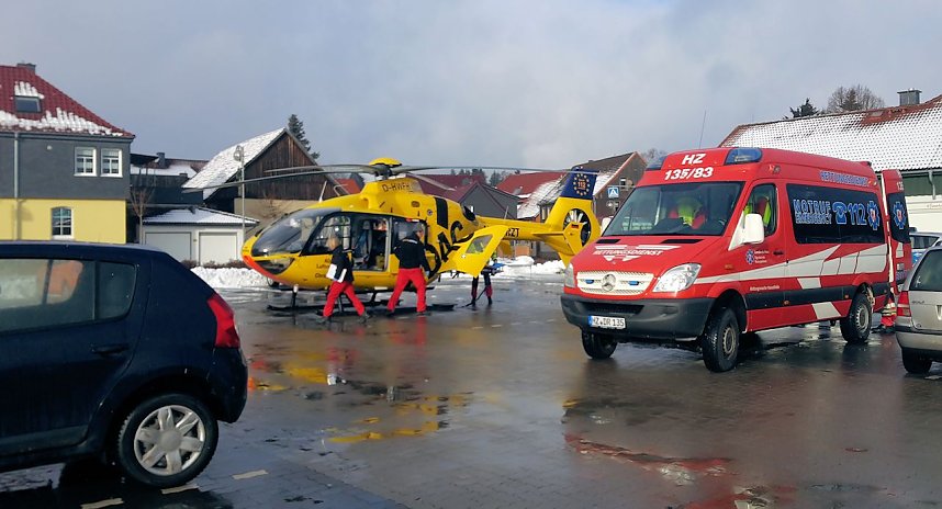 Christoph 30 im Einsatz