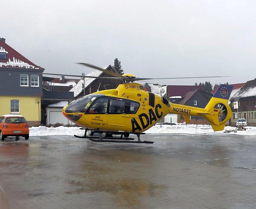 Christoph 30 im Einsatz