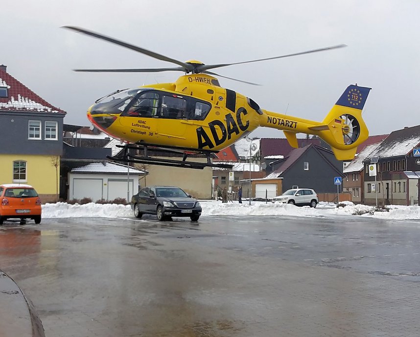 Christoph 30 im Einsatz