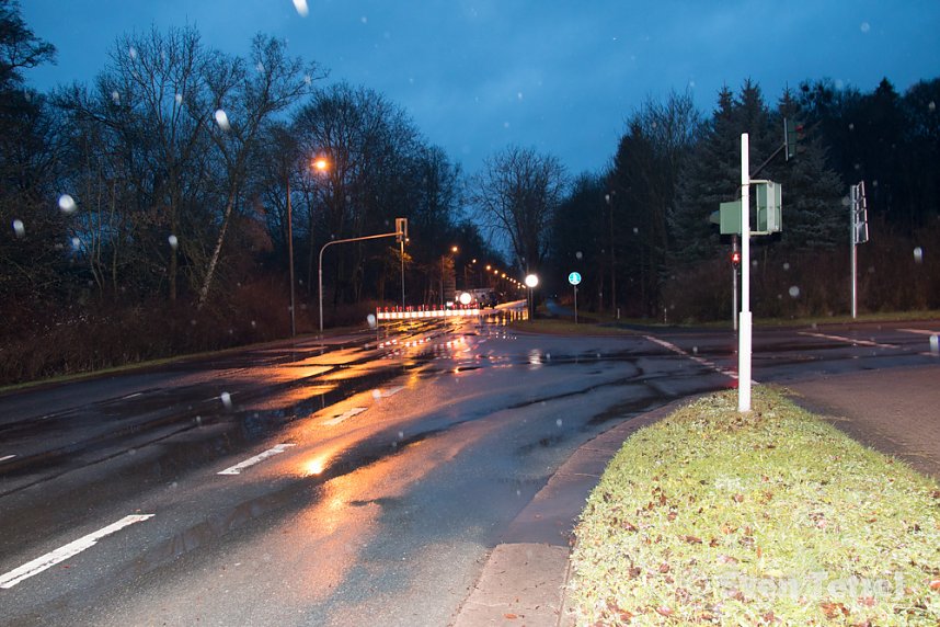 Parkallee &uuml;berflutet