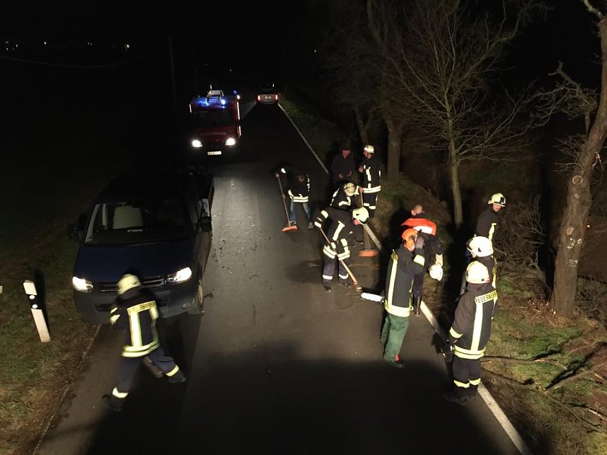 Einsatz kurz vor Hamma