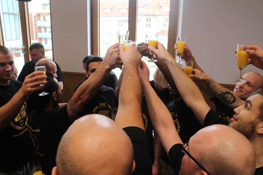 Die Boxer des Nordh&auml;user Sportvereins wurden heute im B&uuml;rgerhaus geehrt