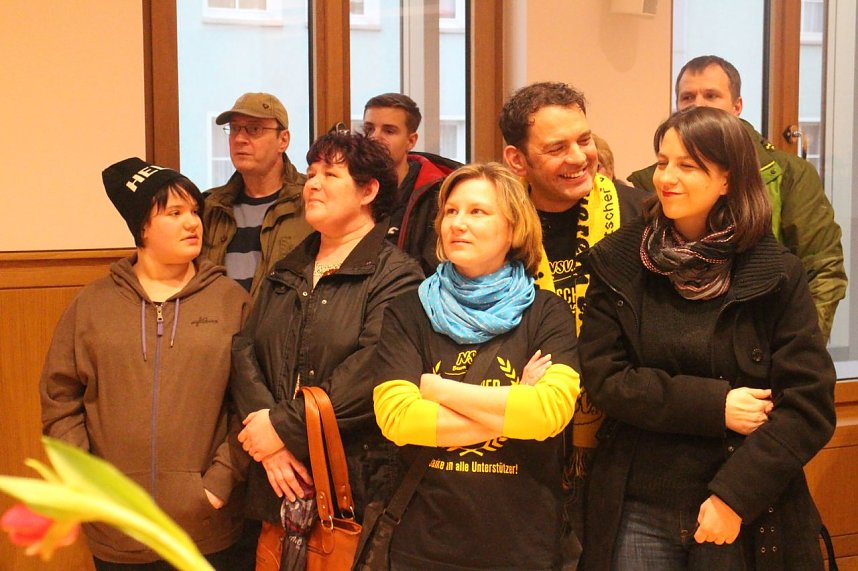 Die Boxer des Nordh&auml;user Sportvereins wurden heute im B&uuml;rgerhaus geehrt