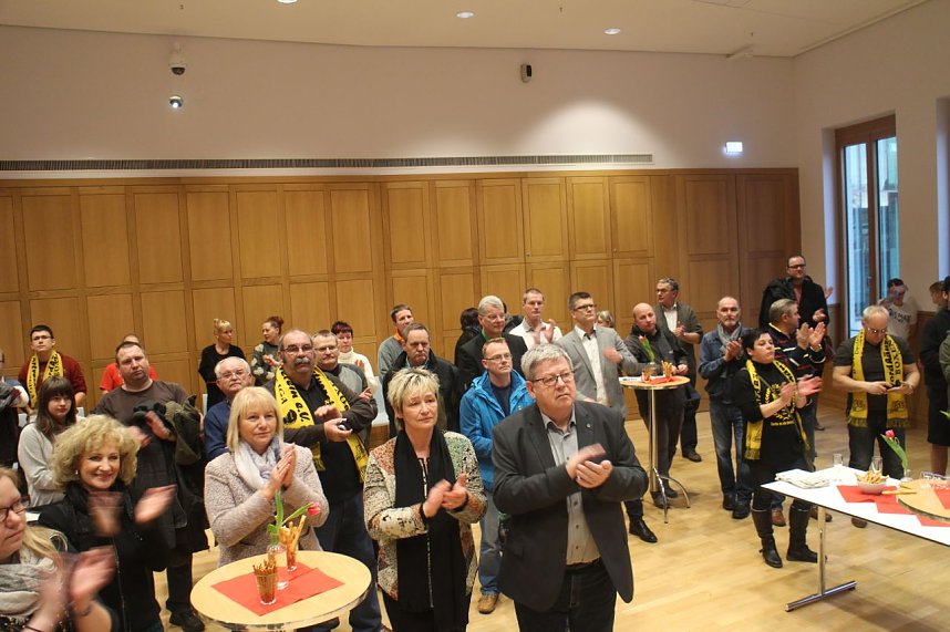 Die Boxer des Nordh&auml;user Sportvereins wurden heute im B&uuml;rgerhaus geehrt