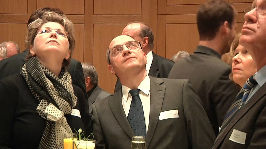 Im B&uuml;rgerhaus fand heute der Neujahrsempfang der Stadt Nordhausen und der Hochschule statt - als besonderer Gast konnte Ministerpr&auml;sident Ramelow begr&uuml;&szlig;t werden