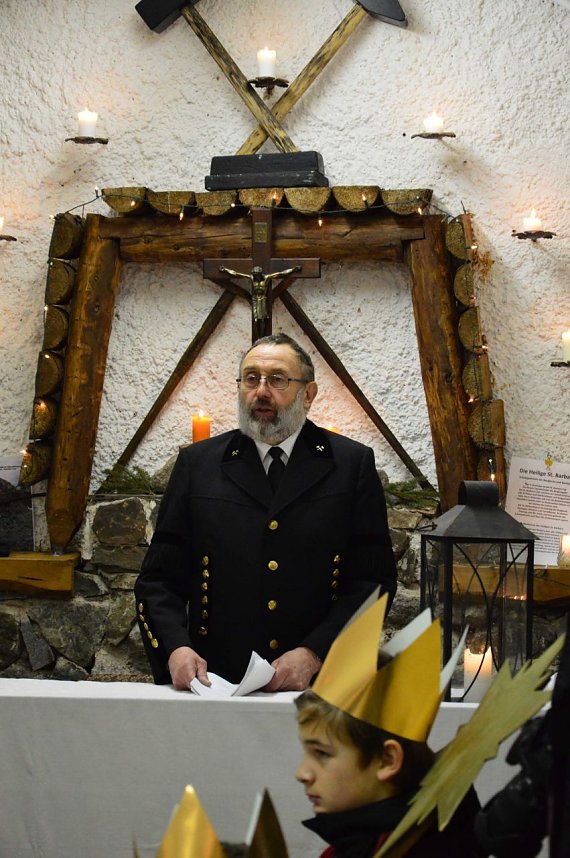 &Ouml;kumenischer Gottesdienst im Bergwerk