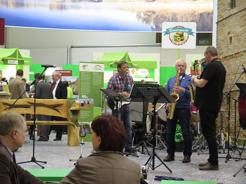 Empfang in der Th&uuml;ringen-Halle