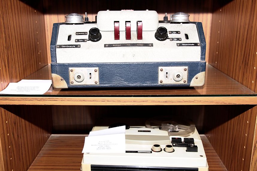 Besuch im Museumskeller