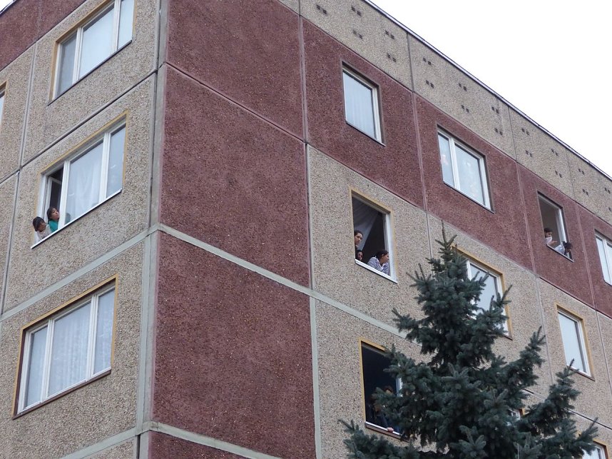 Kellerbrand in der Halleschen Stra&szlig;e