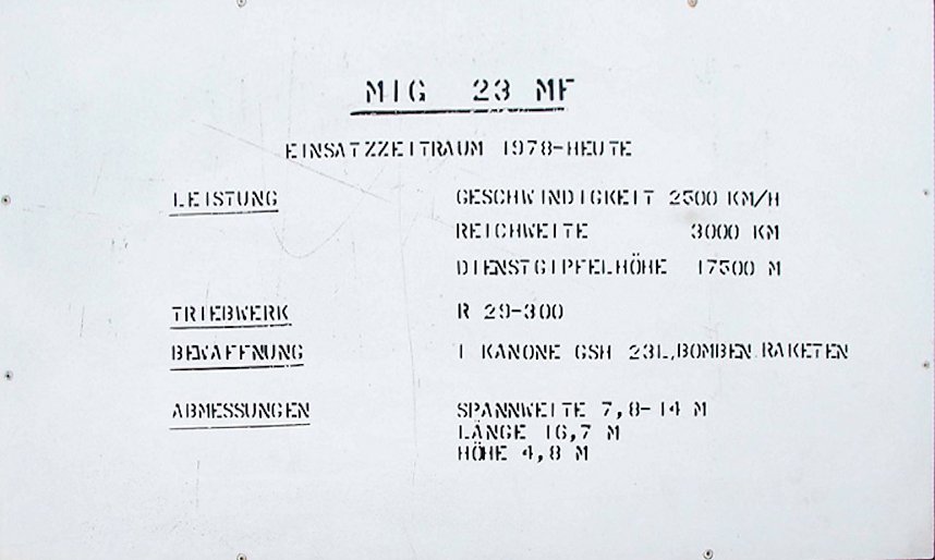 Museum f&uuml;r Luftfahrt und Technik in Wernigerode