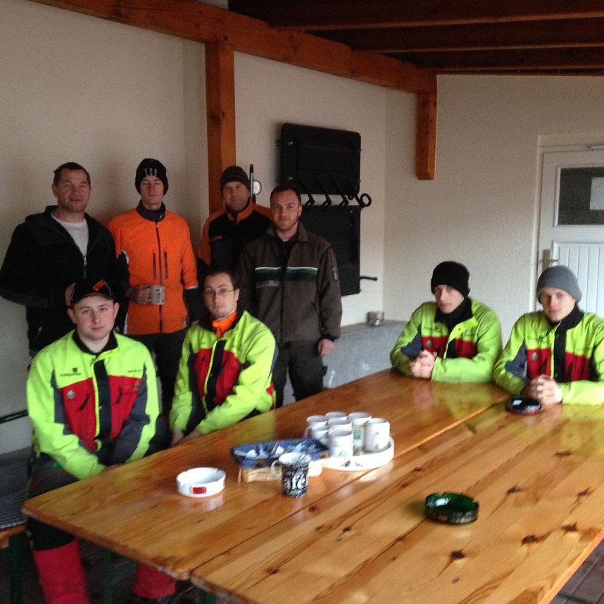 Es ist geschafft im Ilfelder Ahornpark