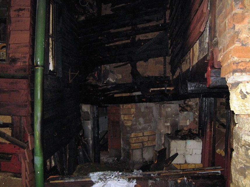 Brand in der Braustra&szlig;e in Bleicherode