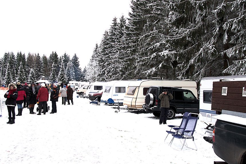 Schlittenhunderennen in Benneckenstein