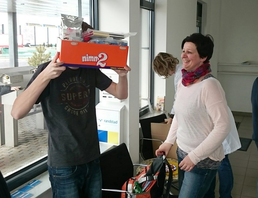 Radsportler belohnten sich mit Schokolade