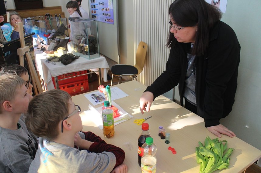 An der Hochschule Nordhausen pr&auml;sentierten heute Sch&uuml;lerinnen und Sch&uuml;ler ihre Projekte f&uuml;r den 13. Regionalwettbewerb "Jugend forscht"