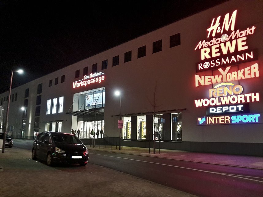HDR-Nordhausen bei Nacht