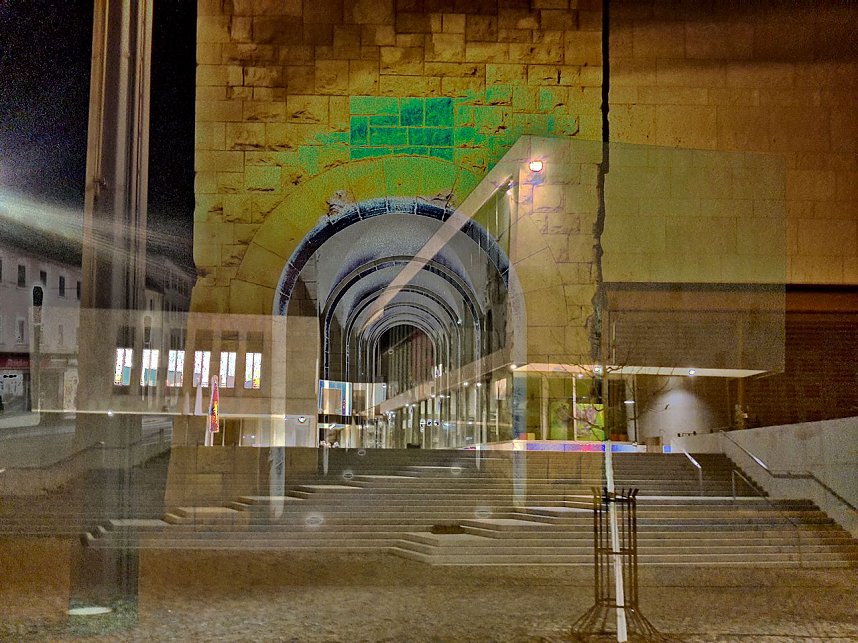 HDR-Nordhausen bei Nacht