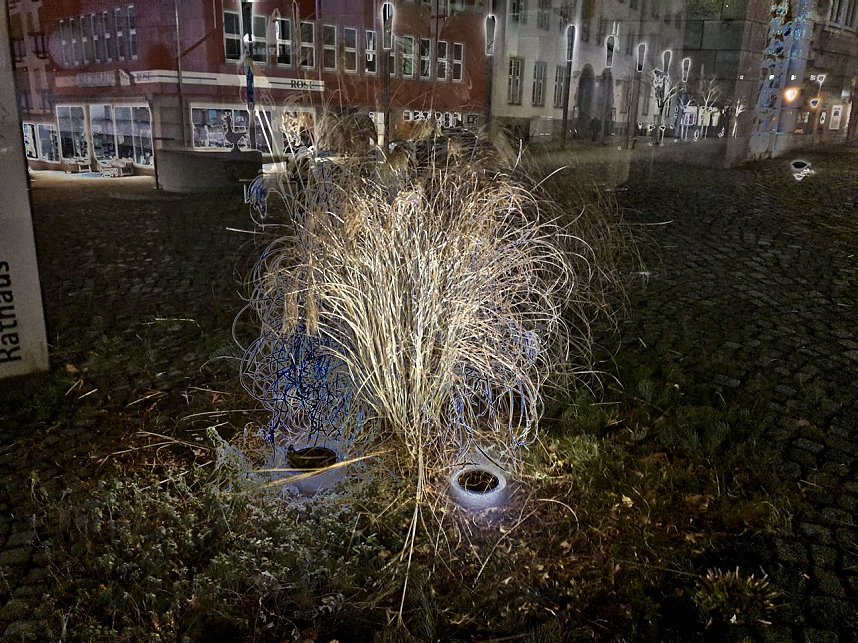 HDR-Nordhausen bei Nacht