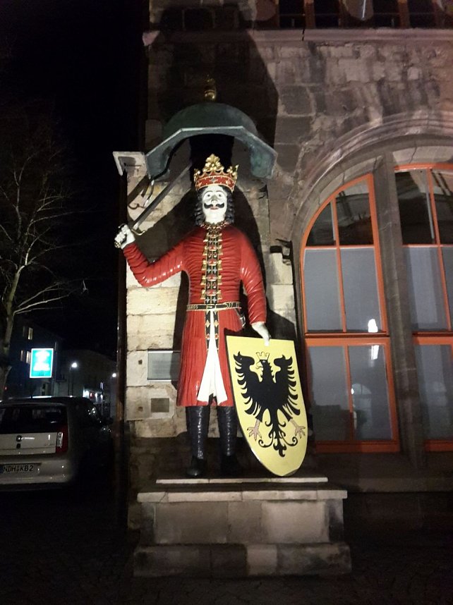 HDR-Nordhausen bei Nacht