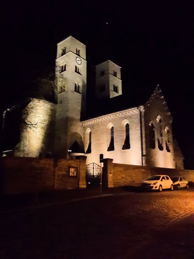 HDR-Nordhausen bei Nacht