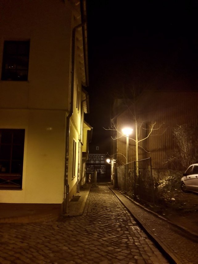 HDR-Nordhausen bei Nacht