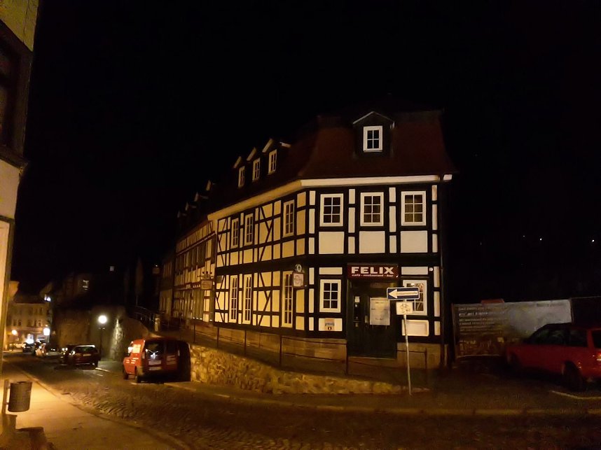 HDR-Nordhausen bei Nacht