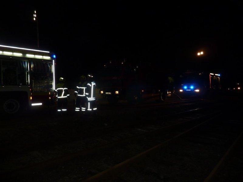 Brand in Werkstatt
