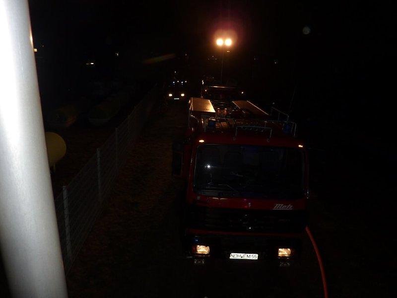 Brand in Werkstatt