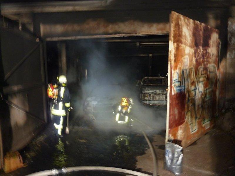 Brand in Werkstatt