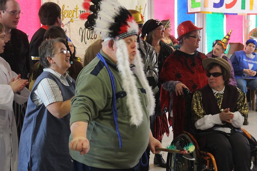 Rosenmontag in der Nordh&auml;user Lebenshilfe