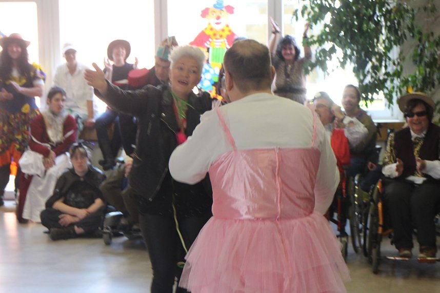 Rosenmontag in der Nordh&auml;user Lebenshilfe