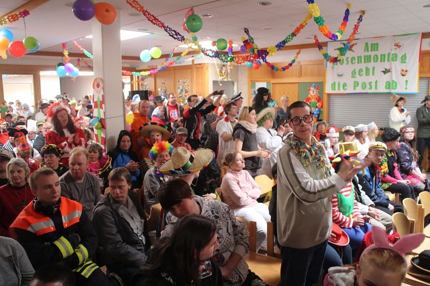 Rosenmontag in der Nordh&auml;user Lebenshilfe