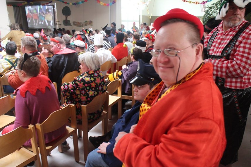 Rosenmontag in der Nordh&auml;user Lebenshilfe