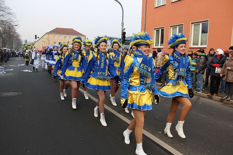 N&auml;rrinnen und Narren zogen durch Sondershausen (1)
