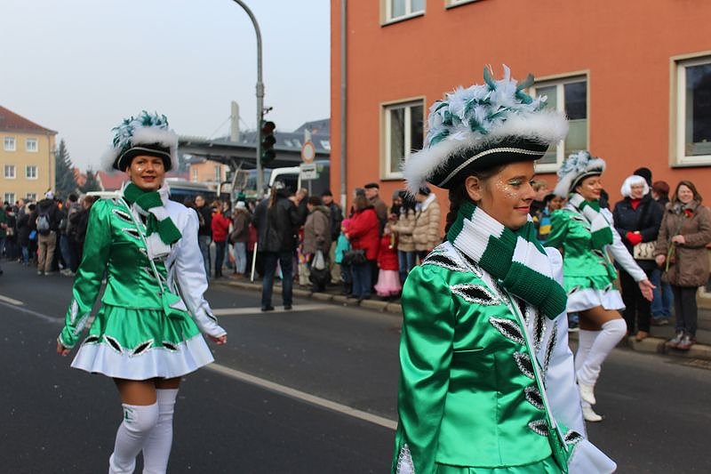 N&auml;rrinnen und Narren zogen durch Sondershausen (2)