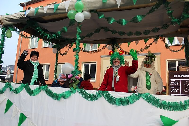 N&auml;rrinnen und Narren zogen durch Sondershausen (2)