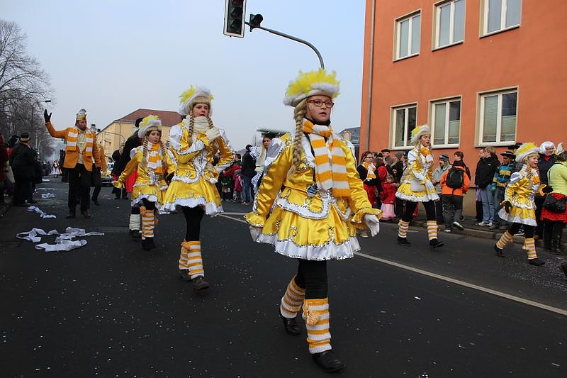 N&auml;rrinnen und Narren zogen durch Sondershausen (2)